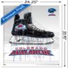 Trends International NHL Colorado Avalanche - Drip Skate 21 Wall Poster, 22.375" x 34", White Framed Version view 3