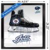 Trends International NHL Winnipeg Jets - Drip Skate 21 Wall Poster, 14.725" x 22.375", Black Framed Version view 3