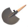 Near Zero Titanium Survival Shovel, Compact Ultralight Collapsible Camping & Backpacking Tool, Sharpened Edge for Chopping, Multi-Function Outdoor Gear view 1