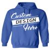 Boys Sweaters Custom Design Royal Blue Hoodie We the People Hoodie 2t Hoodies Blue view 1