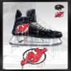 Trends International NHL New Jersey Devils - Drip Skate 21 Wall Poster, 22.375" x 34", Black Framed Version view 1