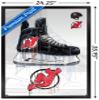 Trends International NHL New Jersey Devils - Drip Skate 21 Wall Poster, 22.375" x 34", Black Framed Version view 3