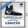Trends International NHL Vancouver Canucks - Drip Skate 21 Wall Poster, 22.375" x 34", Barnwood Framed Version view 3