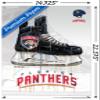 Trends International NHL Florida Panthers - Drip Skate 21 Wall Poster, 14.725" x 22.375", Premium Poster & Push Pin Bundle view 3