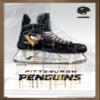 Trends International NHL Pittsburgh Penguins - Drip Skate 21 Wall Poster, 22.375" x 34", Bronze Framed Version view 1