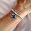 From the Heart Enterprises Penn State Nittany Lions Hazel Mom Charm Bead Stretch Bracelet Jewelry Gift PSU view 2