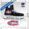 NHL Montreal Canadiens - Drip Skate 21 Wall Poster with Push Pins view 3