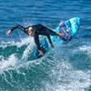 Wavestorm -Soft Top Foam 5'6" Surfboard/Fish Swallow Tail Surfboard for Beginners and All Surfing Levels Youth Complete Set Includes Leash and Multiple Fins, Blue Marble, (AZ22-WSSW560-BLU) view 2