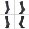 Mens Dress Socks Classic Business Casual Solid Premium Socks (9-11, Black (3 Pairs)) view 4