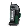 Boombah Rolling Superpack Baseball/Softball Gear Bag - 23-1/2" x 13-1/2" x 9-1/2" - Gray/Dark Green - Telescopic Handle - Holds 4 Bats - Wheeled Version view 3