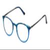 SAV Unisex Tri Focus E2307 Progressive Blue Light Reading Glasses - 3 Focal Points, Blue Light Protection, Flexible Spring Hinge Progressive for Men and Women, Blue Demi, +1.50 view 1