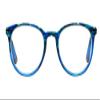 SAV Unisex Tri Focus E2307 Progressive Blue Light Reading Glasses - 3 Focal Points, Blue Light Protection, Flexible Spring Hinge Progressive for Men and Women, Blue Demi, +1.50 view 2