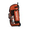 Boombah Rolling Superpack Baseball/Softball Gear Bag - 23-1/2" x 13-1/2" x 9-1/2" - Digital Camo Orange/Black - Telescopic Handle - Holds 4 Bats - Wheeled Version view 4