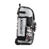 Boombah Rolling Superpack Baseball/Softball Gear Bag - 23-1/2" x 13-1/2" x 9-1/2" - Digital Camo White/Maroon - Telescopic Handle - Holds 4 Bats - Wheeled Version view 3