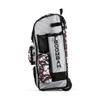 Boombah Rolling Superpack Baseball/Softball Gear Bag - 23-1/2" x 13-1/2" x 9-1/2" - Digital Camo White/Maroon - Telescopic Handle - Holds 4 Bats - Wheeled Version view 4