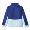 Columbia Youth Girls Benton Springs III Overlay Fleece, Spring Blue/Dark Sapphire, XX-Small view 2