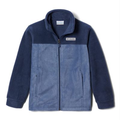 Columbia Baby Steens Mountain II Fleece, Dark Mountain/Collegiate Navy, 12/18