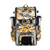 Boombah Rolling Superpack Baseball/Softball Gear Bag - 23-1/2" x 13-1/2" x 9-1/2" - Digital Camo White/Gold - Telescopic Handle - Holds 4 Bats - Wheeled Version