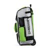 Boombah Rolling Superpack Baseball/Softball Gear Bag - 23-1/2" x 13-1/2" x 9-1/2" - White/Lime Green - Telescopic Handle - Holds 4 Bats - Wheeled Version view 4