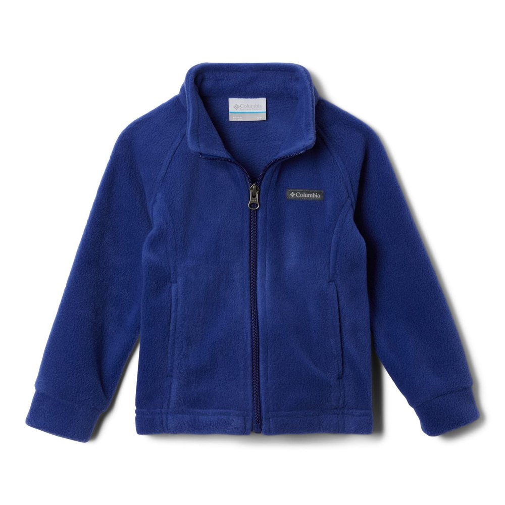 Columbia Girls' Little Benton Springs Fleece Jacket, Dark Sapphire, XX-Small