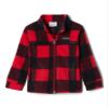 Columbia Youth Boys Zing III Fleece, Mountain Red Check, Small view 4