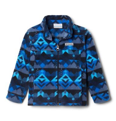 Columbia Youth Boys Zing III Fleece, Collegiate Navy Checkpoint, Large
