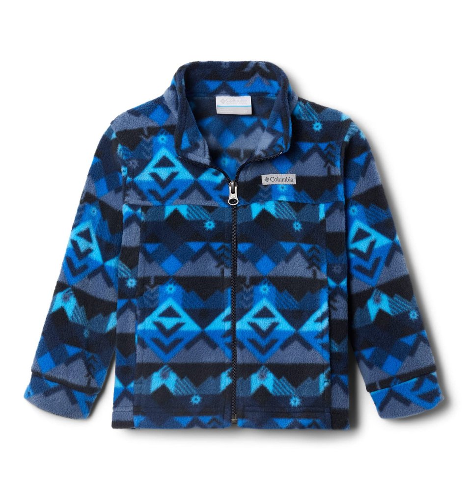 Columbia Youth Boys Zing III Fleece, Collegiate Navy Checkpoint, Large