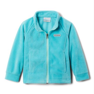 Columbia Girls' Big Benton Springs Fleece Jacket, Geyser, Large