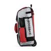 Boombah Rolling Superpack Baseball/Softball Gear Bag - 23-1/2" x 13-1/2" x 9-1/2" - White/Red - Telescopic Handle - Holds 4 Bats - Wheeled Version view 4