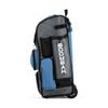 Boombah Rolling Superpack Baseball/Softball Gear Bag - 23-1/2" x 13-1/2" x 9-1/2" - Gray/Columbia Blue - Telescopic Handle - Holds 4 Bats - Wheeled Version view 4