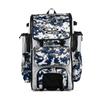 Boombah Rolling Superpack Baseball/Softball Gear Bag - 23-1/2" x 13-1/2" x 9-1/2" - Digital Camo White/Navy - Telescopic Handle - Holds 4 Bats - Wheeled Version view 1