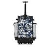 Boombah Rolling Superpack Baseball/Softball Gear Bag - 23-1/2" x 13-1/2" x 9-1/2" - Digital Camo White/Navy - Telescopic Handle - Holds 4 Bats - Wheeled Version view 2