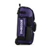 Boombah Rolling Superpack Baseball/Softball Gear Bag - 23-1/2" x 13-1/2" x 9-1/2" - Purple/Black - Telescopic Handle - Holds 4 Bats - Wheeled Version view 3