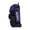 Boombah Rolling Superpack Baseball/Softball Gear Bag - 23-1/2" x 13-1/2" x 9-1/2" - Purple/Black - Telescopic Handle - Holds 4 Bats - Wheeled Version view 4