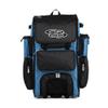 Boombah Rolling Superpack Baseball/Softball Gear Bag - 23-1/2" x 13-1/2" x 9-1/2" - Columbia Blue/Black - Telescopic Handle - Holds 4 Bats - Wheeled Version view 1
