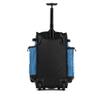 Boombah Rolling Superpack Baseball/Softball Gear Bag - 23-1/2" x 13-1/2" x 9-1/2" - Columbia Blue/Black - Telescopic Handle - Holds 4 Bats - Wheeled Version view 2