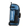 Boombah Rolling Superpack Baseball/Softball Gear Bag - 23-1/2" x 13-1/2" x 9-1/2" - Columbia Blue/Black - Telescopic Handle - Holds 4 Bats - Wheeled Version view 3