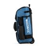 Boombah Rolling Superpack Baseball/Softball Gear Bag - 23-1/2" x 13-1/2" x 9-1/2" - Columbia Blue/Black - Telescopic Handle - Holds 4 Bats - Wheeled Version view 4