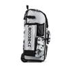 Boombah Rolling Superpack Baseball/Softball Gear Bag - 23-1/2" x 13-1/2" x 9-1/2" - Digital Camo White/Black - Telescopic Handle - Holds 4 Bats - Wheeled Version view 3