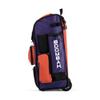 Boombah Rolling Superpack Baseball/Softball Gear Bag - 23-1/2" x 13-1/2" x 9-1/2" - Purple/Orange - Telescopic Handle - Holds 4 Bats - Wheeled Version view 4