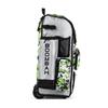 Boombah Rolling Superpack Baseball/Softball Gear Bag - 23-1/2" x 13-1/2" x 9-1/2" - Digital Camo White/Lime Green - Telescopic Handle - Holds 4 Bats - Wheeled Version view 3