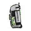 Boombah Rolling Superpack Baseball/Softball Gear Bag - 23-1/2" x 13-1/2" x 9-1/2" - Digital Camo White/Lime Green - Telescopic Handle - Holds 4 Bats - Wheeled Version view 4