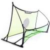 QUICKPLAY TEKKERS TRAINER Soccer Rebounder, 6.5x4' Spot & 6.5x1.5ft Ground Pass Nets, Alloy Steel, Fiberglass, Black, Green, Portable view 1