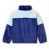 Columbia Youth Girls Fire Side II Sherpa Half Zip, Dark Sapphire/Spring Blue, XX-Small view 2