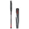 Rawlings Quatro Pro 2022 BBCOR 2 5/8" 2 Piece Composite Baseball Bat Drop -3, Black/Grey/Red, 32"/22oz view 1