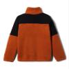 Columbia Youth Boys Rugged Ridge III Sherpa Half Zip, Warm Copper/Black, Medium view 2
