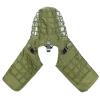 Splenlife Turkey Hunting Vest,Tactical Sniper Top Base Airsoft Suit Hood Camouflage Sniper Coat Hunting,Sniper,Airsoft,Paintball,Wildlife Photography,Halloween,Black (Color : Green) view 3