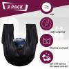 Civaner 3 Pack Bowling Ball Seesaw Bowling Ball Polisher Washable Bowlings Accessories Giant Bow Ling Balls Polisher Cleaner Towel Seesaw Holder Towel Bag Black(Classic) view 3