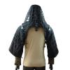 Leaf Suit Poncho,Tactical Sniper Suit Foundation Camo Woodland Camouflage Forest Hunting Gear for Military, Airsoft, Paintball, Sniper Suits & Costume,3D Kids Child Youth (Color : Black) view 2
