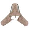 Leaf Suit Poncho,Tactical Sniper Suit Foundation Camo Woodland Camouflage Forest Hunting Gear for Military, Airsoft, Paintball, Sniper Suits & Costume,3D Kids Child Youth (Color : Brown) view 4